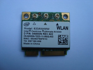 Wifi Intel Centrino Ultimate-N 6300 633ANHMW Dell Latitude E5510 E6510 E6440